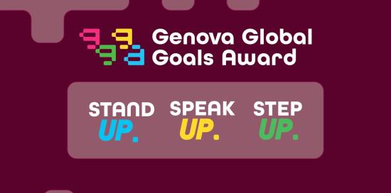 Volantino Genova Global Goals Award 2027 Volantino Genova Global Goals Award 2027
