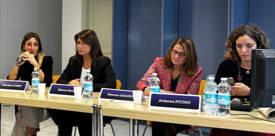 Verso uno sportello antiviolenza-Intervento Corso, Ferro, Gagino, Pitino