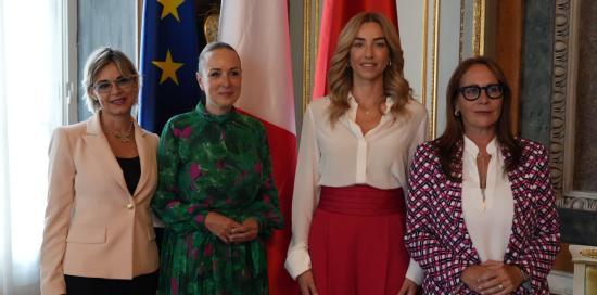 Visita Ambasciatrice Slovacca-Poggio, Wursterová, Salis, Beghin