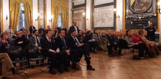 Visita arcivescovo Tasca a sindaco Bucci