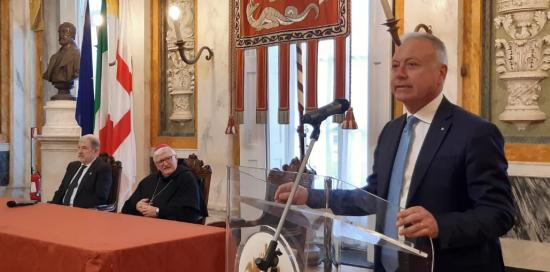 Visita augurale di mons. Tasca a Palazzo Tursi-Bucci, Tasca, Cassibba