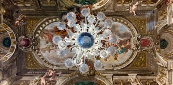 Affresco soffitto di Palazzo Rosso