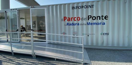 info point radura in allestimento