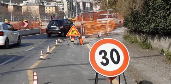 cartello limite di velocità 30