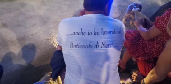 maglietta anche io ho lavorato al porticciolo di Nervi