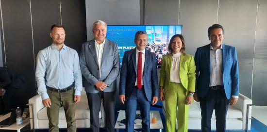 Foto di gruppo: Stefan Muhlbauer, Marco Campomenosi, Davide Coppola, Sonia Sandei, Francesco Maresca
