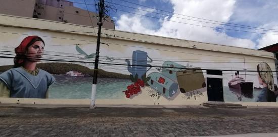 mural santos