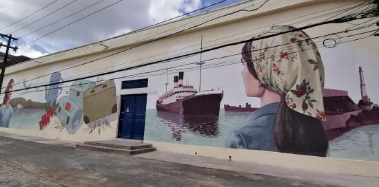 mural santos