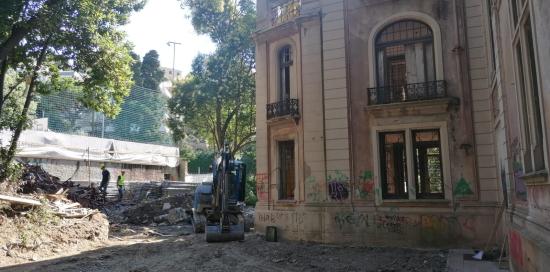 Lavorazioni nel cantiere