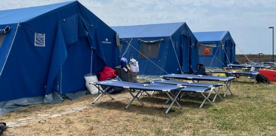 campo protezione civile