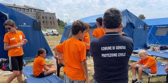 campo protezione civile