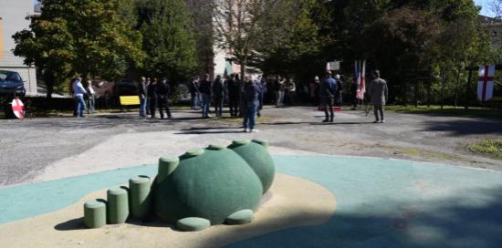Una foto in campo largo dei "nuovi" Giardini Luigi Matti Altadonna