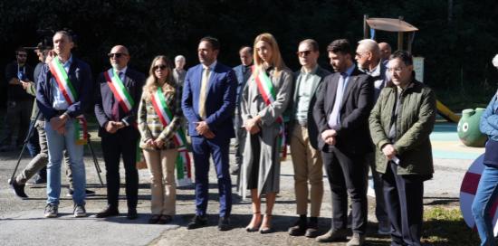 Le Autorità presenti alla cerimonia