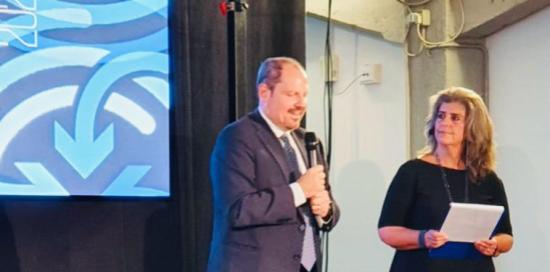 L'intervento del vicesindaco Alessandro Terrile L'intervento del vicesindaco Alessandro Terrile