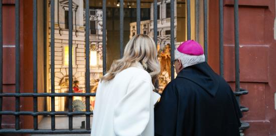 presepe palazzo rosso