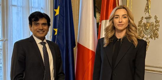 Aditya Ayyagari e Silvia Salis