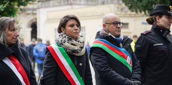 La consigliera delegata Vittoria Canessa Cerchi e l'assessore regionale Alessio Piana