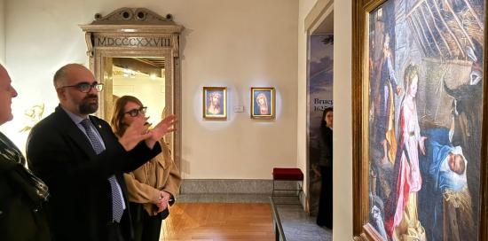 L'assessore Montanari accanto all'assessora Beghin