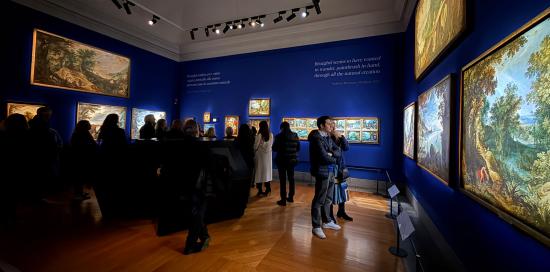 La sala 7 dedicata ai pittori fiamminghi