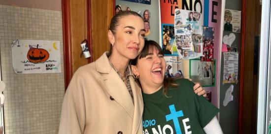 La sindaca Salis a margine dell'iniziativa