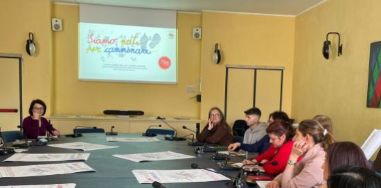 Presentazione a Tursi del progetto-gioco "Siamo nati per camminare"