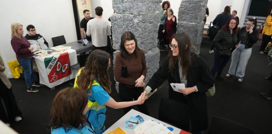 La consigliera Francesca Ghio presente all'Open Day