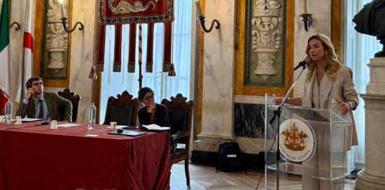 Intervento della sindaca Salis durante la presentazione del Tavolo cittadino sulle Politiche Abitative