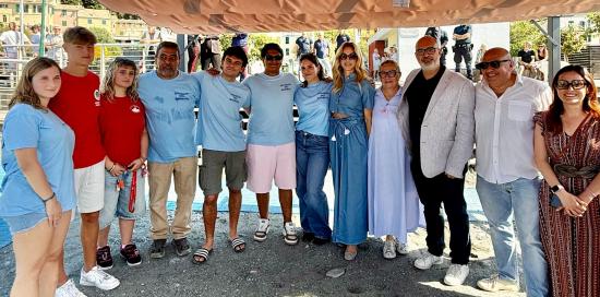 inaugurazione spiaggia bambini