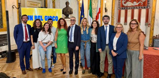 salis, robotti, patrone e coppola per presentazione play city