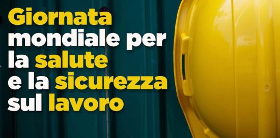 Manifesto giornata sicurezza lavoro