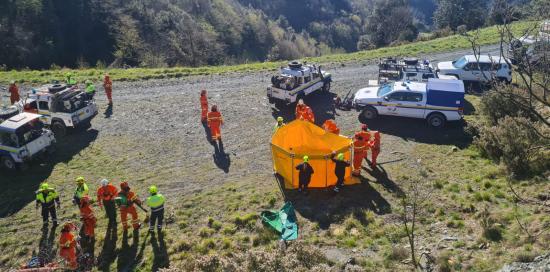 Protezione civile, questa mattina esercitazione anti incendio sul monte Gazzo