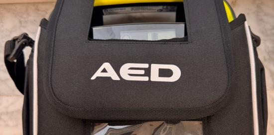 Il defibrillatore di piazza Galileo Ferraris