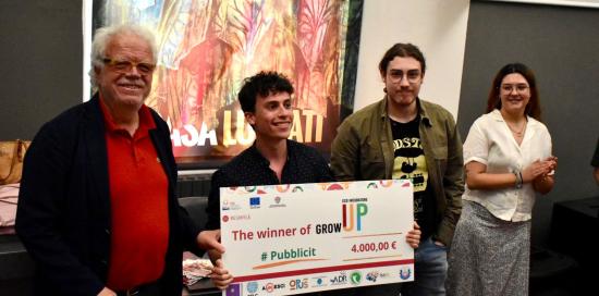 premiazione Grow UP