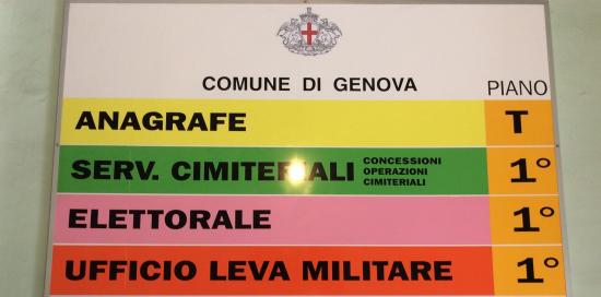 cartellonistica servizi civici