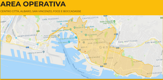 mappa area operativa