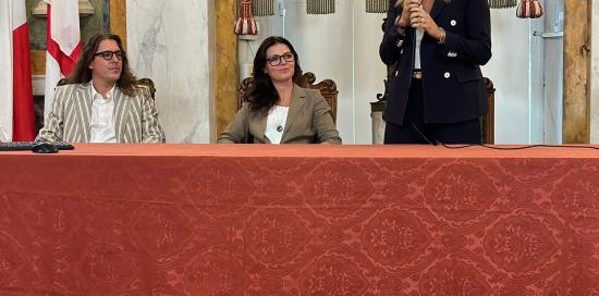 L'assessore Alessandra Bianchi durante il suo saluto introduttivo