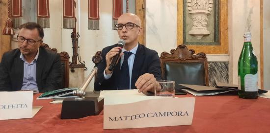 L'intervento dell'assessore Campora