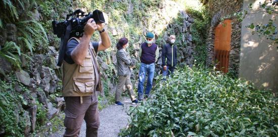 Backstage a Villa Pallavicini