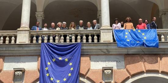Bandiera Europa Tursi
