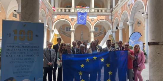 Bandiera Europa Tursi