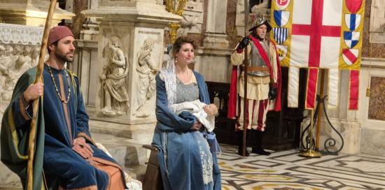 La rievocazione della Natività in Cattedrale