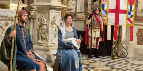 La rievocazione della Natività in Cattedrale