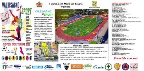 Brochure Valbisagno in Sport 2023