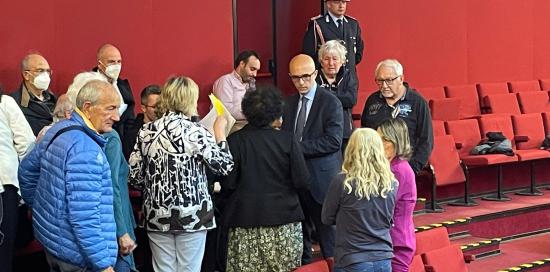 campora incontra la delegazione