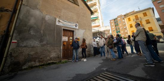 La antica cappelletta dell'Olmo in via Bernardini