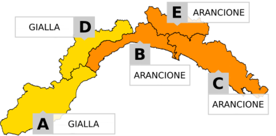Liguria arancione