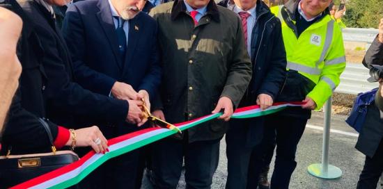 cavalcavia siffredi sindaco taglio nastro