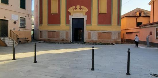  chiesa di N.S. Assunta - particolare della strada ripavimentata