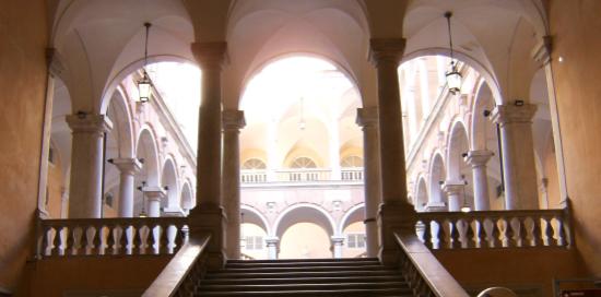 loggiato di palazzo Tursi