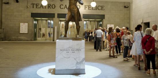 statua di paganini